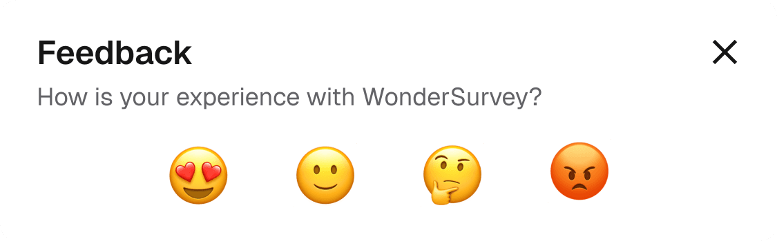 WonderSurvey Interface